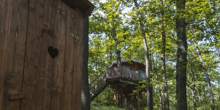 Tree house na kraji Brna: ubytování v souladu s přírodou i úniková šifrovací hra pro zábavu