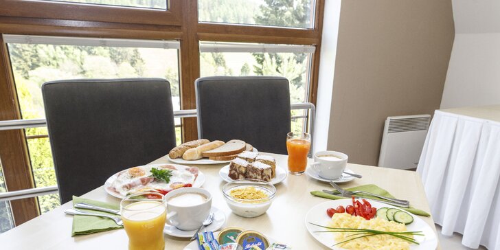 Relax na Malé Morávce: snídaně či polopenze, na výběr balíčky s wellness