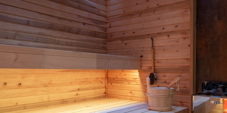 Privátní wellness apartmány na 120 minut: vířivka, sauna i relax zóna