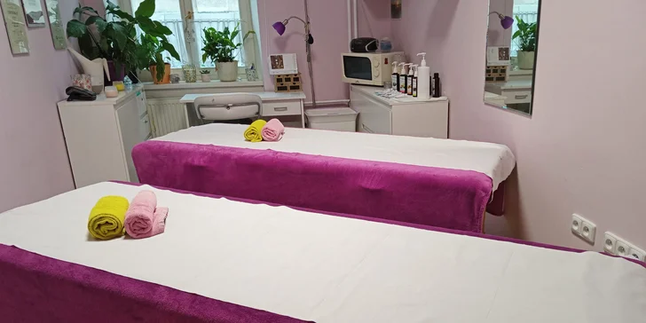 Užijte si masáž ve dvou: 60 minut relaxace pro páry