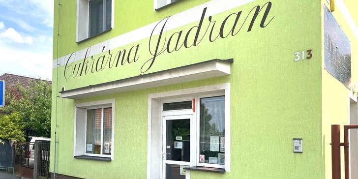 Otevřené vouchery v hodnotě 250-1000 Kč do cukrárny Jadran