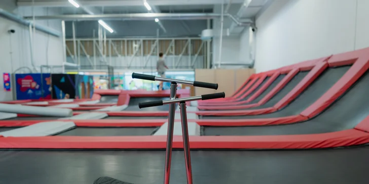 Vstupy nebo permanentky do Jump Academy Olomouc: trampolíny, ninja dráha, parkour zóna i 9D kino