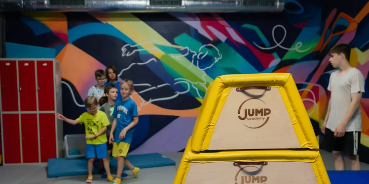 Vstupy nebo permanentky do Jump Academy Olomouc: trampolíny, ninja dráha, parkour zóna i 9D kino