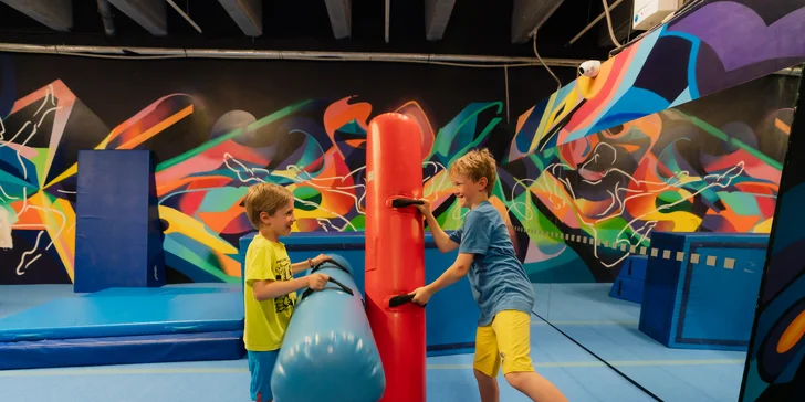 Vstupy nebo permanentky do Jump Academy Olomouc: trampolíny, ninja dráha, parkour zóna i 9D kino