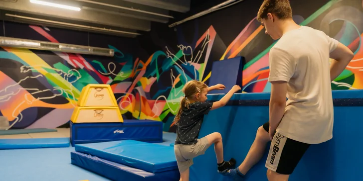 Vstupy nebo permanentky do Jump Academy Olomouc: trampolíny, ninja dráha, parkour zóna i 9D kino