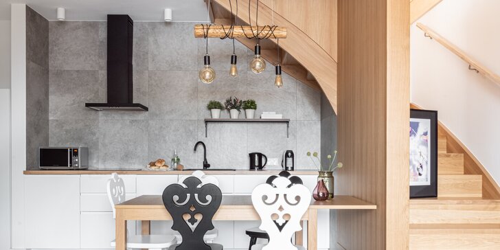 Příjemný pobyt na okraji Zakopaného: luxusní apartmány s vybavenou kuchyňkou pro pár i rodinu
