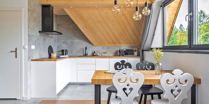 Příjemný pobyt na okraji Zakopaného: luxusní apartmány s vybavenou kuchyňkou pro pár i rodinu