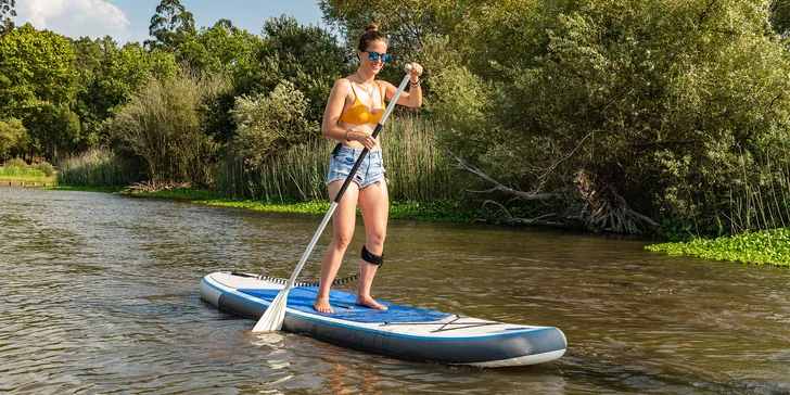 Zapůjčení paddleboardu na Mácháči na půl dne i celý den