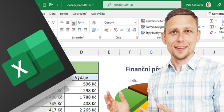 Umím Excel: neomezený online kurz Excelu s certifikátem