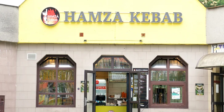 Kebab v tortille, malé hranolky a Kofola pro 1 nebo 2 osoby