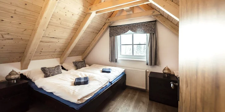 Pobyt s jízdou v sedle i povozem na koňské farmě v Jizerských horách: apartmány až pro 10 osob