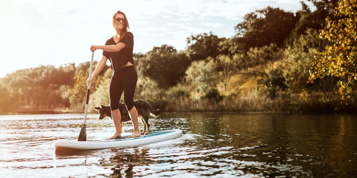 Půjčení paddleboardu, kajaku či kanoe na 1–10 dní s veškerým příslušenstvím