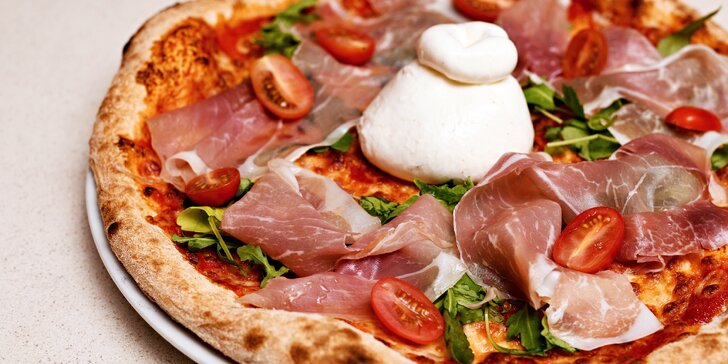 Otevřené vouchery do italské restaurace na Smíchově v hodnotě 500–1500 Kč