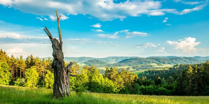 Komfortní pobyt na Valašsku: polopenze i možnost privátního wellness