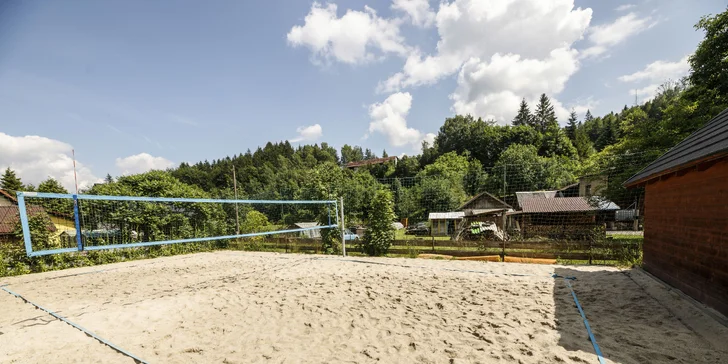 Dolní Lomná v Beskydech: rodinné apartmány s kuchyňkou, polopenze a wellness