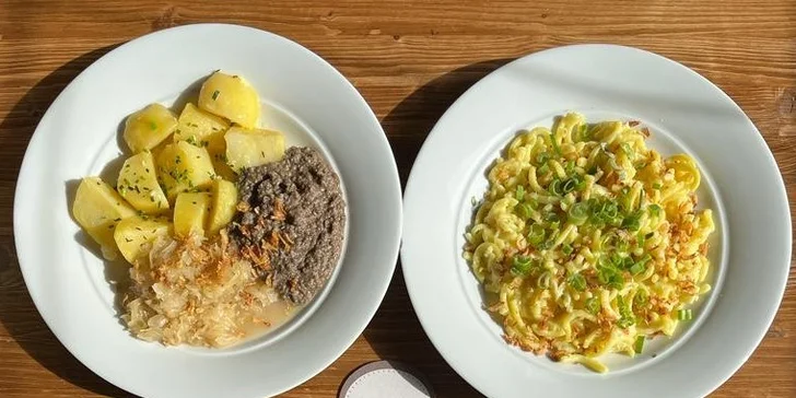 Otevřený voucher na 300–800 Kč do krušnohorské restaurace Ryžovna: tradiční dobroty i vlastní pivo