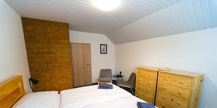 Plně vybavené apartmány pro 2–6 osob v Orlických horách