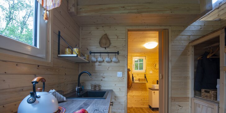 Malý kousek ráje: soukromí v krásném Tiny House s piknikovou snídaní