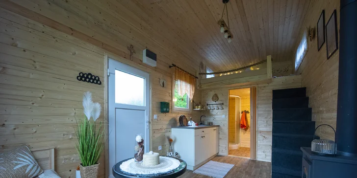 Malý kousek ráje: soukromí v krásném Tiny House s piknikovou snídaní