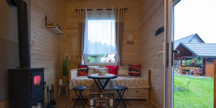 Malý kousek ráje: soukromí v krásném Tiny House s piknikovou snídaní