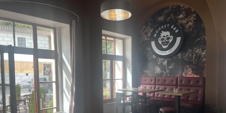 Spritz drink či koktejl dle výběru pro 1 i 2 os. v Monkey baru v centru Třeboně