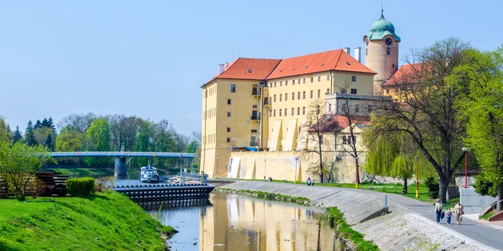 Královský pobyt v srdci Poděbrad: ubytování se snídaní i wellness