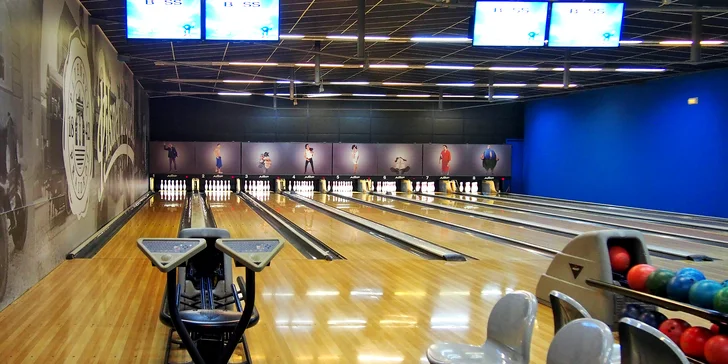 Pronájem bowlingové dráhy až pro 8 osob na 1–2 hodiny i dvě pizzy k tomu v Kutné Hoře