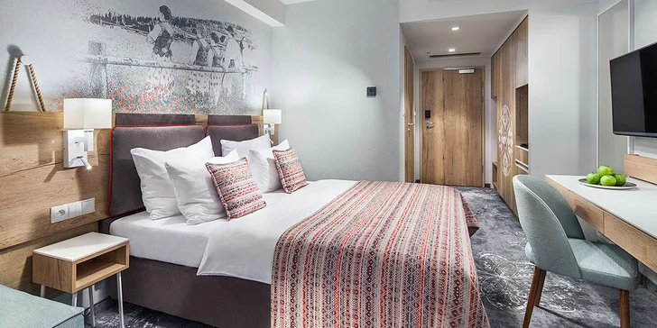 Špičkový wellness pobyt v srdci Zakopaného: snídaně či polopenze, varianty se vstupem do aquaparku