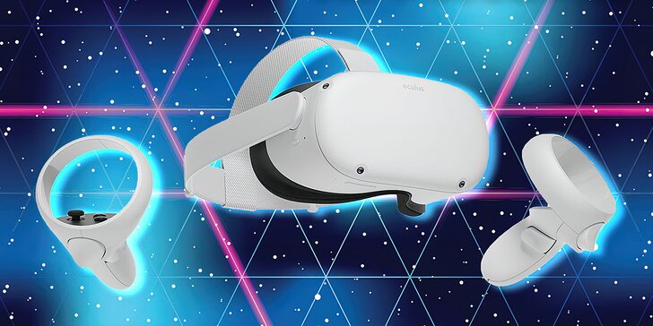 Zapůjčení 1–4 setů virtuální reality Oculus Quest 2 s dovozem přímo domů