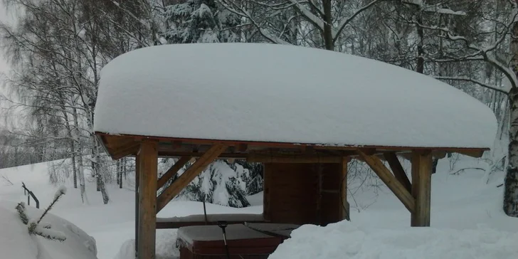 Březnový odpočinek v Krkonoších na 3 nebo 5 nocí pro dva s polopenzí