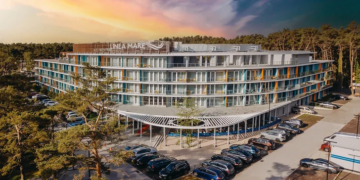 Zbrusu nový luxusní hotel u Baltského moře: wellness, bazény, atrakce a zábava nejen pro děti