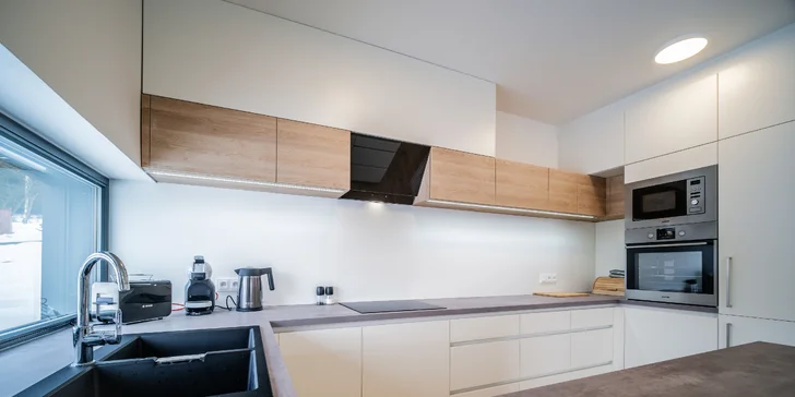Moderní apartmán v přírodě u Lipna až pro 10 osob