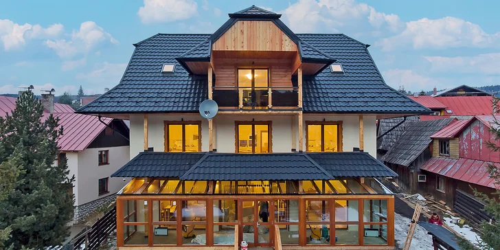 Aktivní pobyt v krásném apartmánu s výhledem na Vysoké Tatry, sleva do aquaparku i wellness