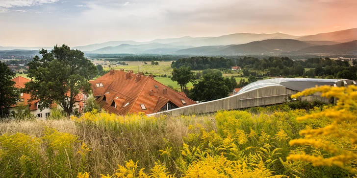 Wellness pobyt v polských Krkonoších: polopenze a denně vstup do aquaparku se saunami