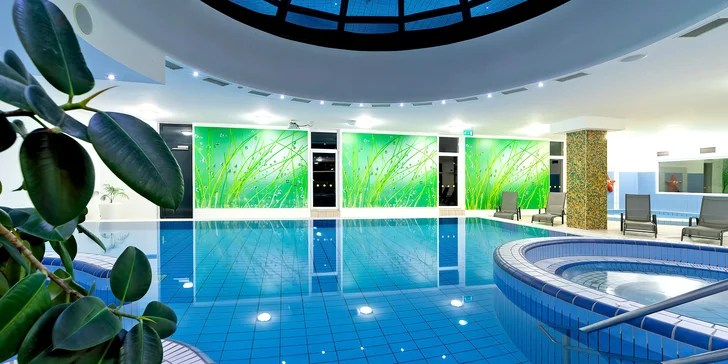 Neomezený wellness a polopenze i návštěva termálních lázní v maďarském Zalakarosi