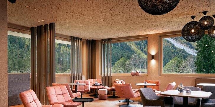 Nový moderní hotel na dohled od Hintertuxu: polopenze, wellness i aktivity