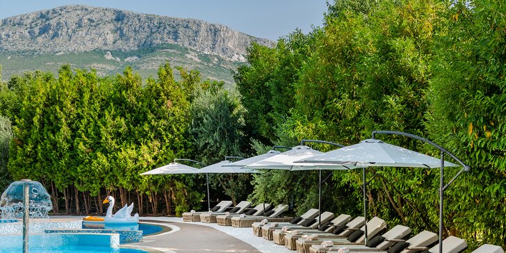 Luxusní hotel ve slunné Dalmácii: polopenze i neomezený wellness