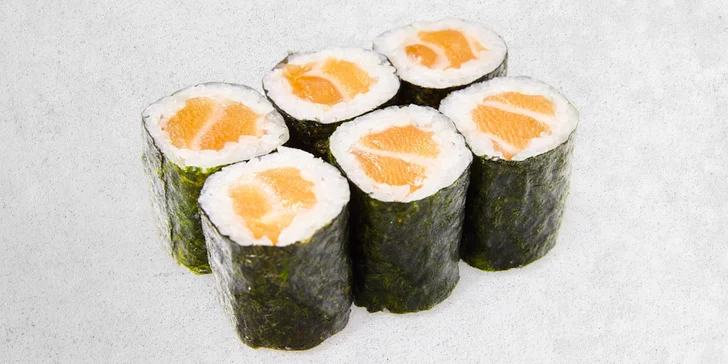 Sushi sety k rozvozu i k os. vyzvednutí: maki, nigiri i kalifornská rolka