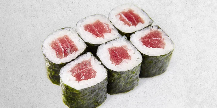 Sushi sety k rozvozu i k os. vyzvednutí: maki, nigiri i kalifornská rolka