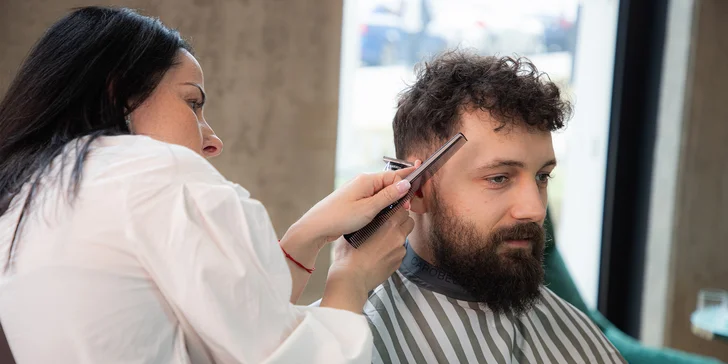 Stylový účes i úprava vousů v novém pánském holičství eBarber na Praze 6