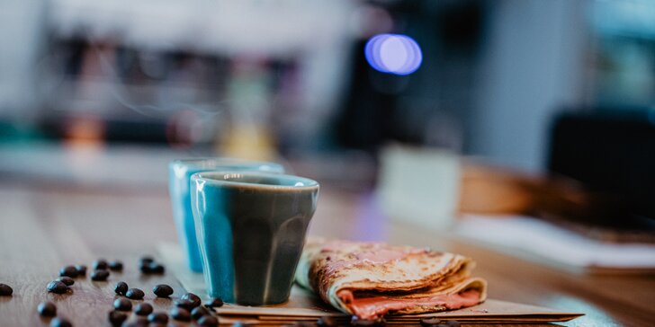 Sladké či slané potěšení v Mist Coffee: palačinka dle výběru pro jednoho či pár