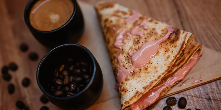 Sladké či slané potěšení v Mist Coffee: palačinka dle výběru pro jednoho či pár