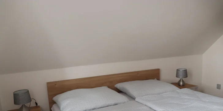 Apartmány v Horní Plané s výhledem na Lipno: venkovní posezení s grilem, infrasauna