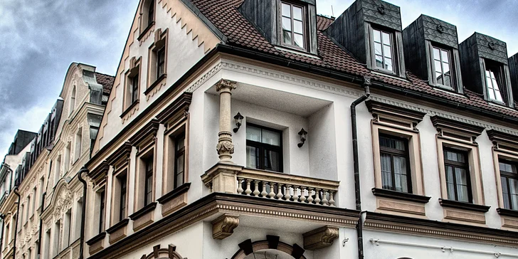 Stylový hotel v historickém centru Liberce pro páry i rodiny