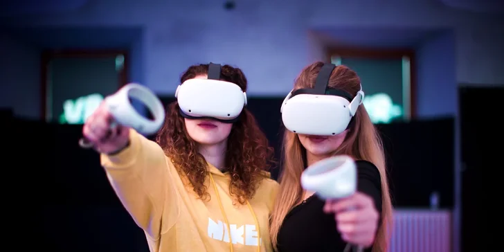 60 minut ve virtuální realitě až pro 4 hráče: střílení, sport i vzdělávání
