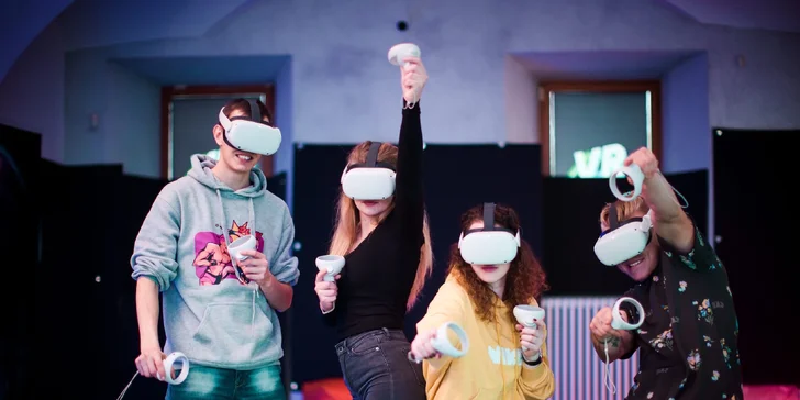 60 minut ve virtuální realitě až pro 4 hráče: střílení, sport i vzdělávání