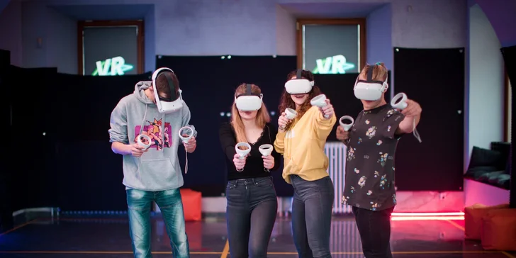 60 minut ve virtuální realitě až pro 4 hráče: střílení, sport i vzdělávání