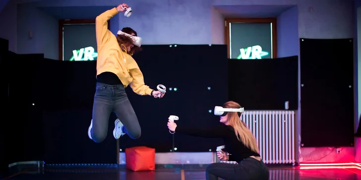 60 minut ve virtuální realitě až pro 4 hráče: střílení, sport i vzdělávání