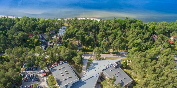 Polský relax u Baltského moře: pobyt v lázeňském komplexu s jídlem a wellness
