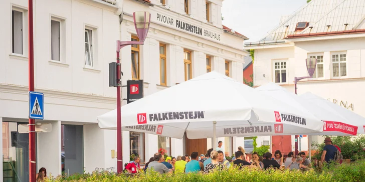Ubytování v pivovaru v Českém Švýcarsku: bufetová snídaně i degustační pivní set